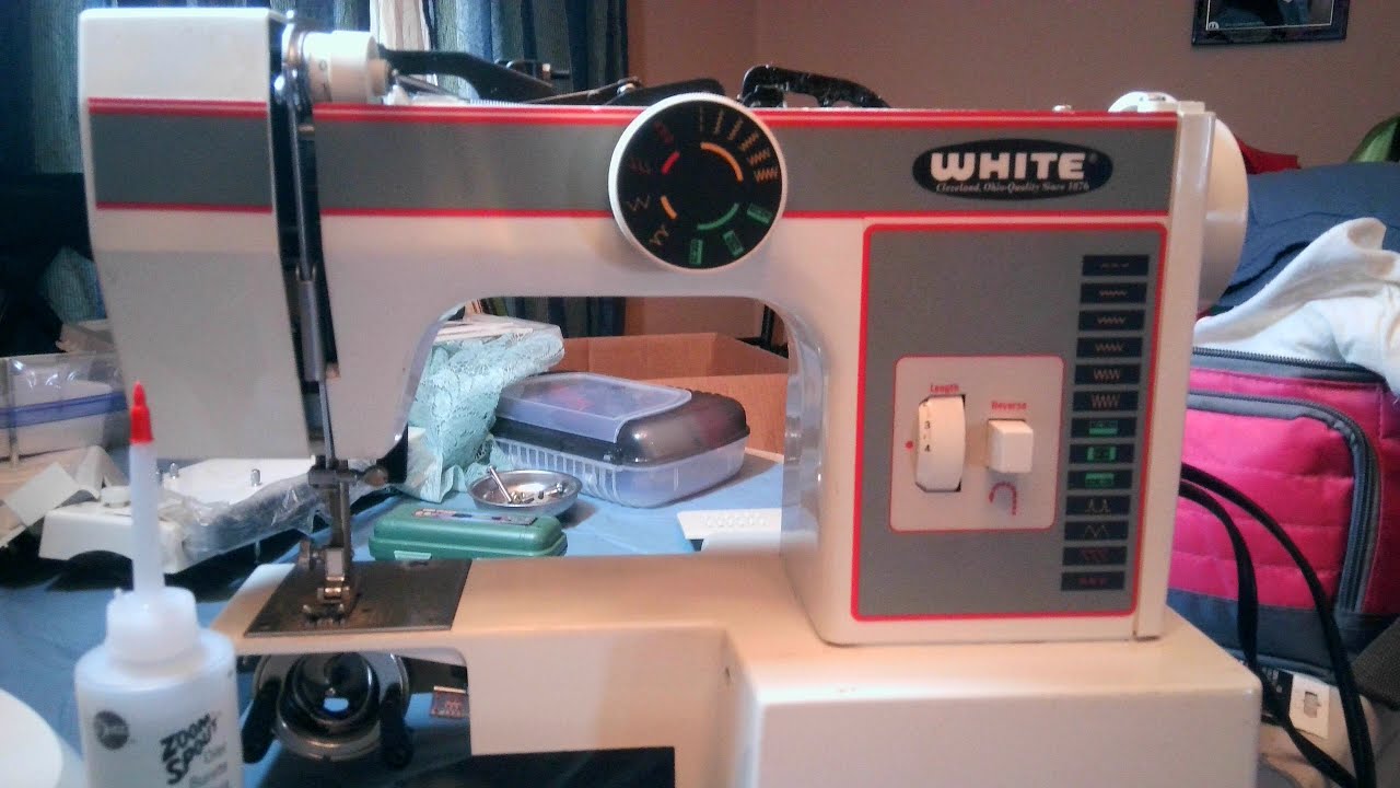 WHITE 1477 Sewing Machine Thread KEEPS BREAKING! How to Fix! Part 2 