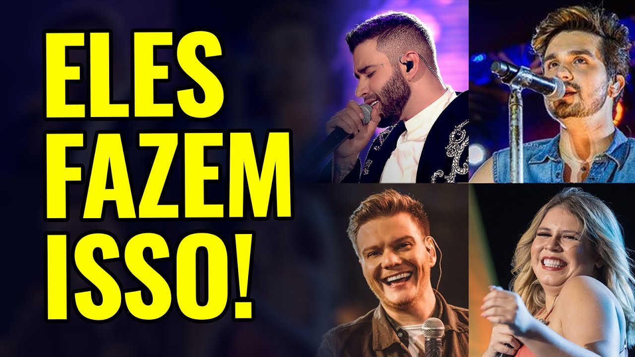 5 COISAS QUE TODO CANTOR FAMOSO FAZ PARA TER SUCESSO