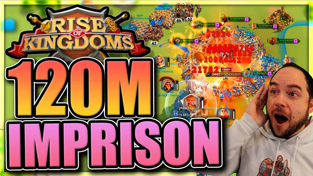 Yoda Imprison & Swarm [120M power double-team] Rise of Kingdoms
