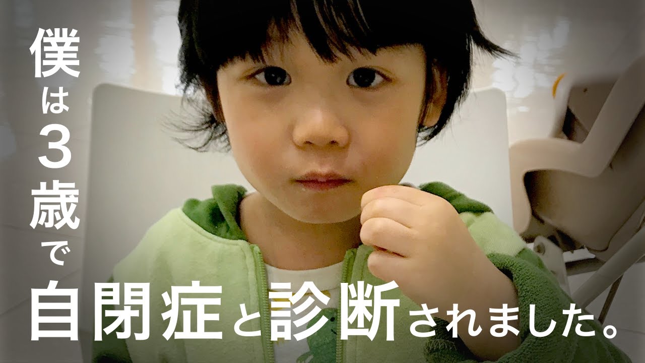 【発達障害の特徴】自閉症と診断された３歳の記録【知的障害】