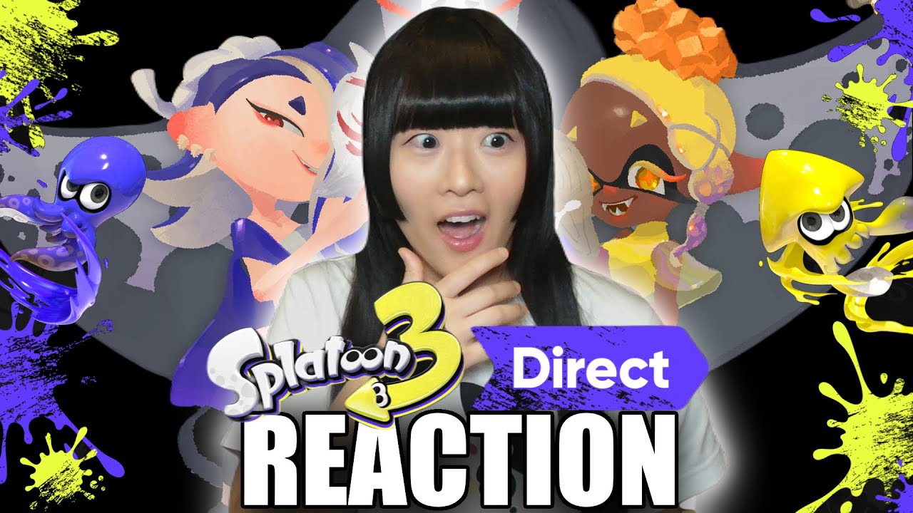 REACTION Splatoon 3 Direct 8.10.2022