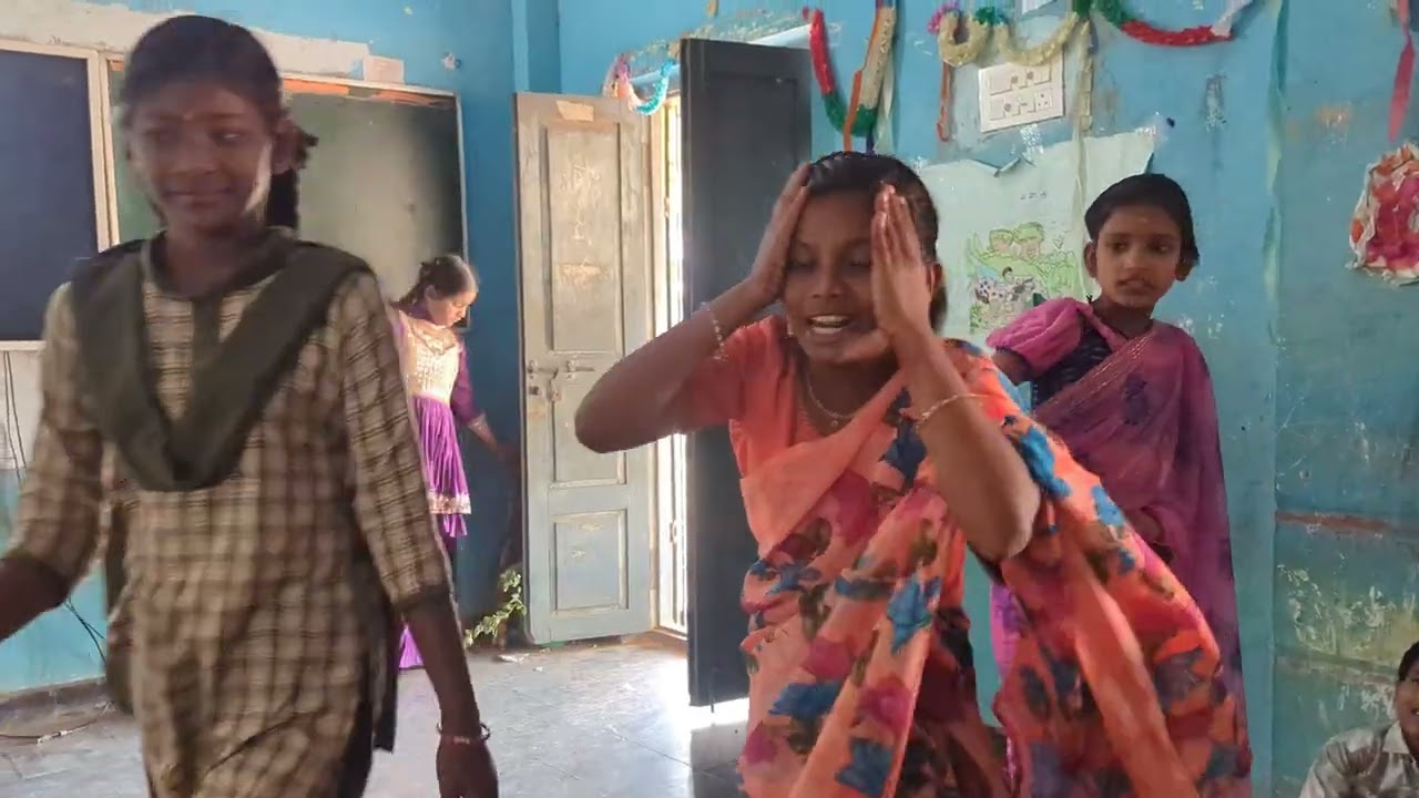 6th class students kottakunkam samal drama for Attha kodallu.