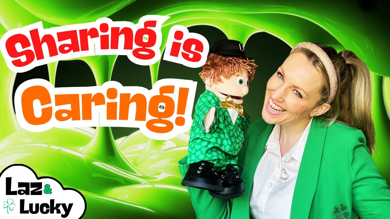 Toddler Sharing Struggles? Slime Adventure to Teach Sharing Laz & Lucky