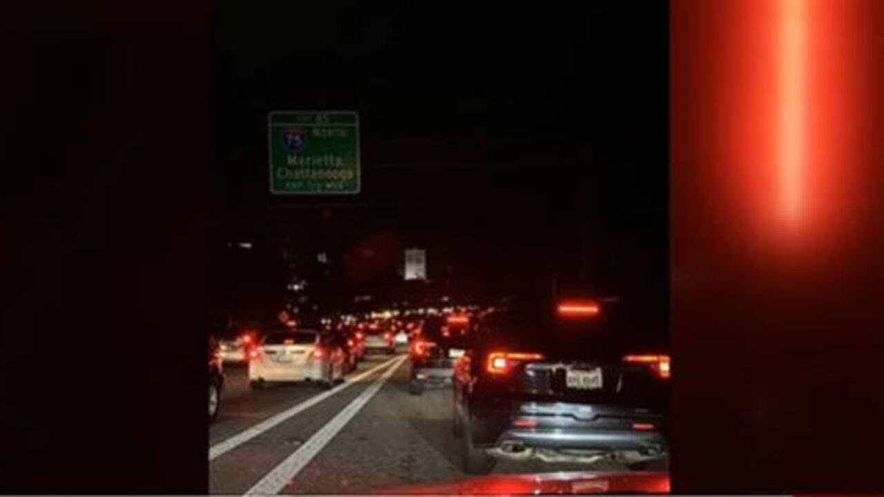 I-75, I-85 repaving project in Atlanta prompts traffic during busy weekend