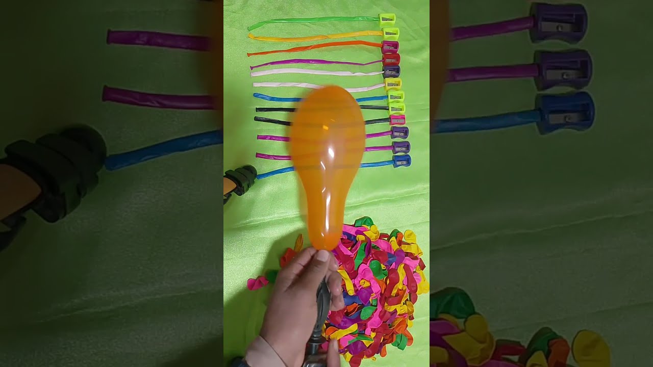 FUN SATISFYING UNBOXING Balloons Solve balloon experiment#balloon #poppballons #satisfying #diy 