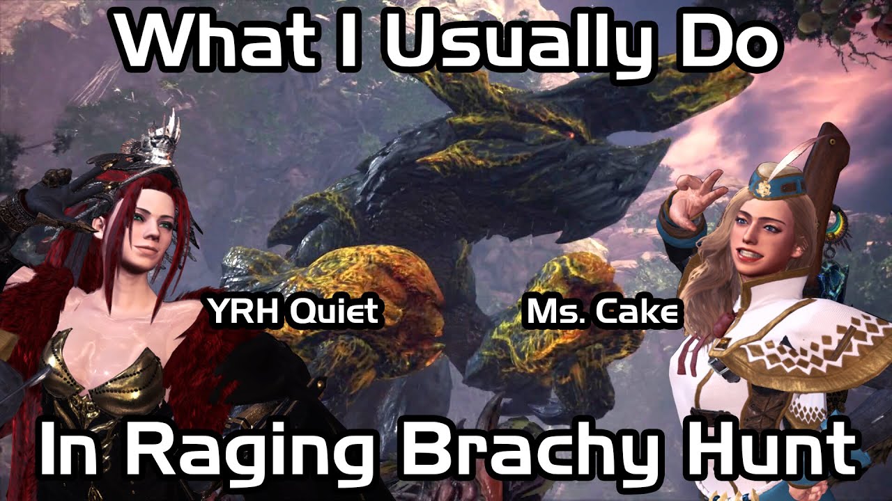 [MHW: Iceborne] What I Usually Do In Raging Brachy Hunt (ft. YRH Quiet)