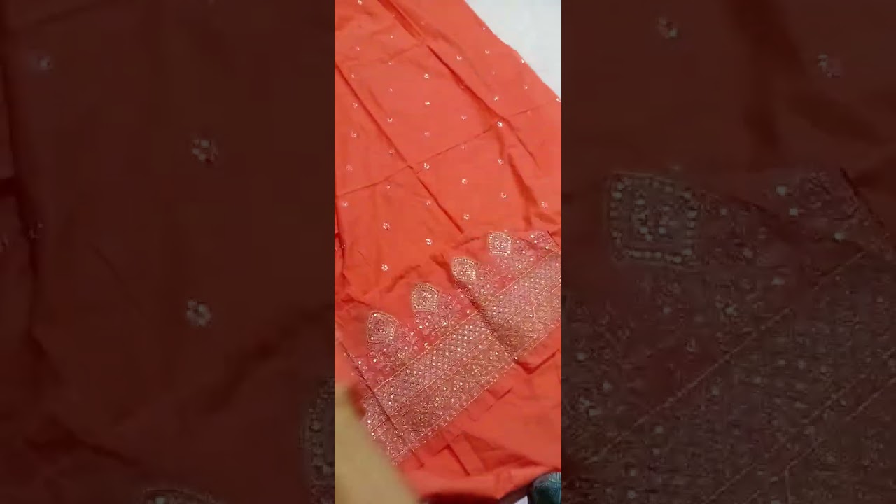 #crossstitch  emborided 2piece and emborided kurta  available for order DM on WhatsApp 0302 6196624 