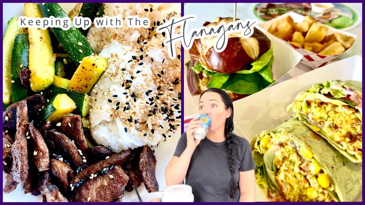 Easy Meal & Veggy Street + Oatmeal Cake! | KUWTF Vlog