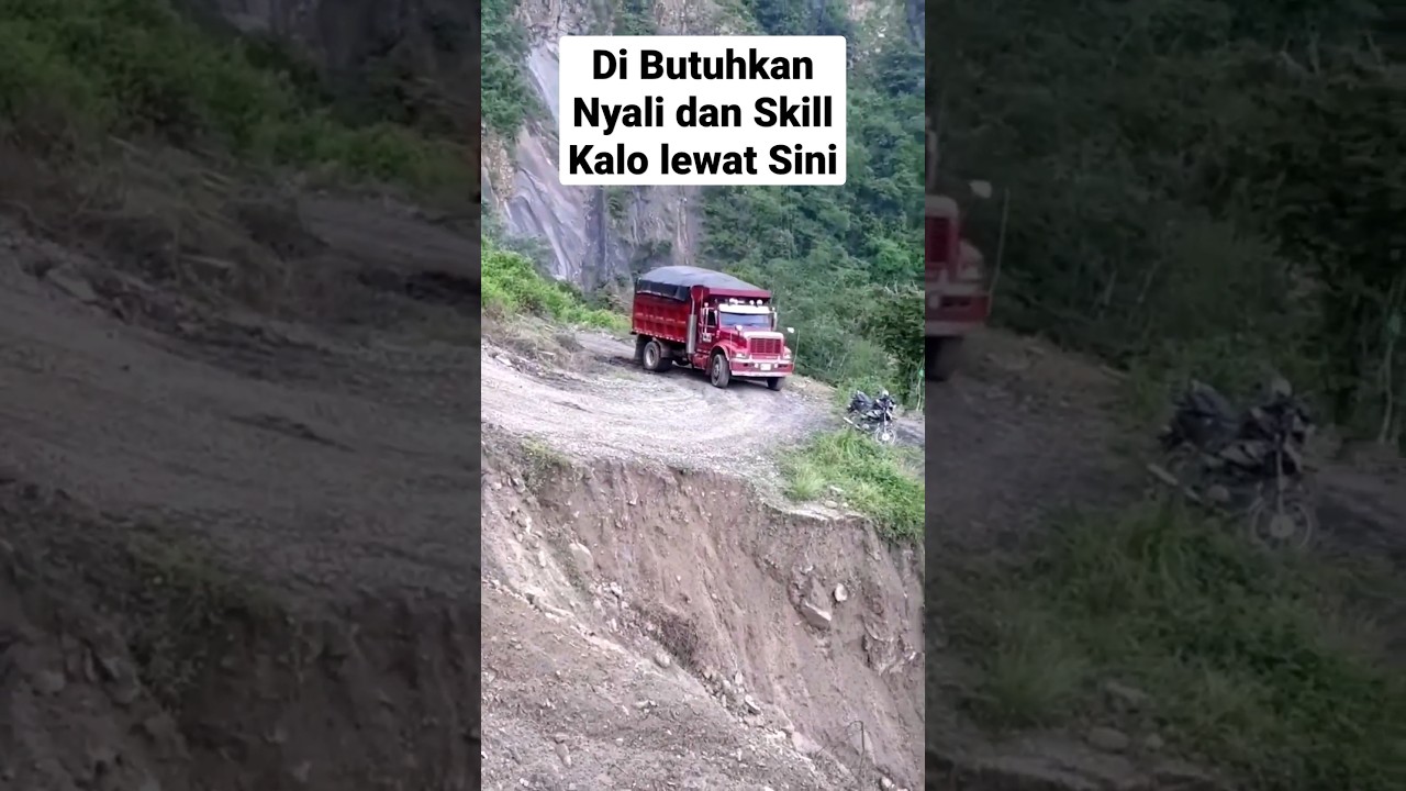 Truk nanjak jalur extreme #truk #short #video #viral
