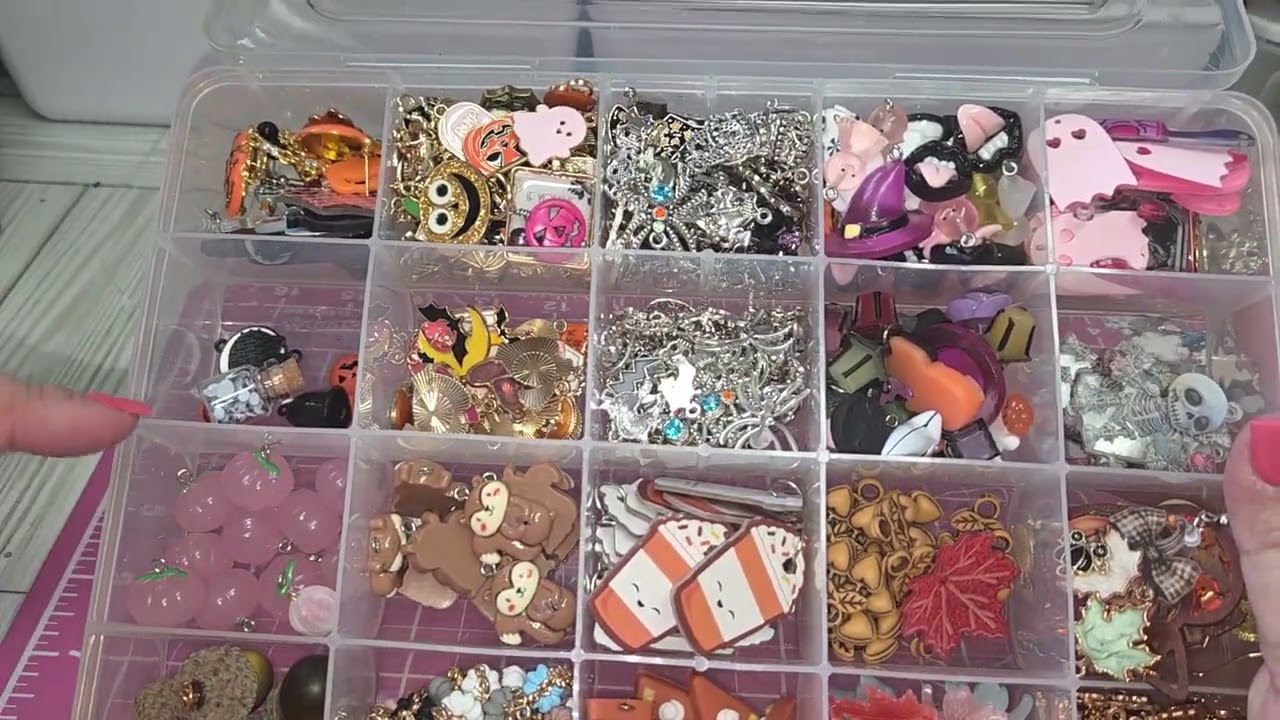 Organizing The Craft Room Series Holiday Charms Part 3