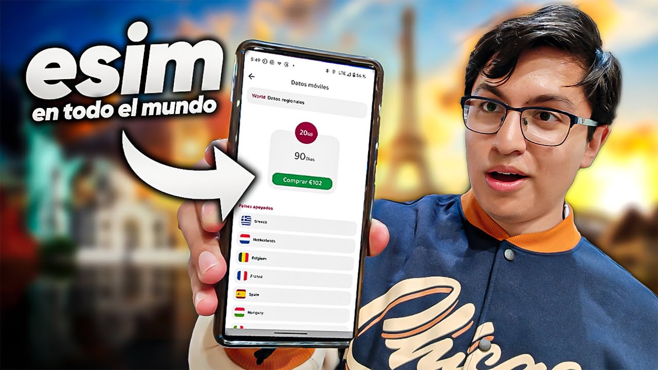 Compre un eSIM para usarlo en todo el mundo, esto paso!!