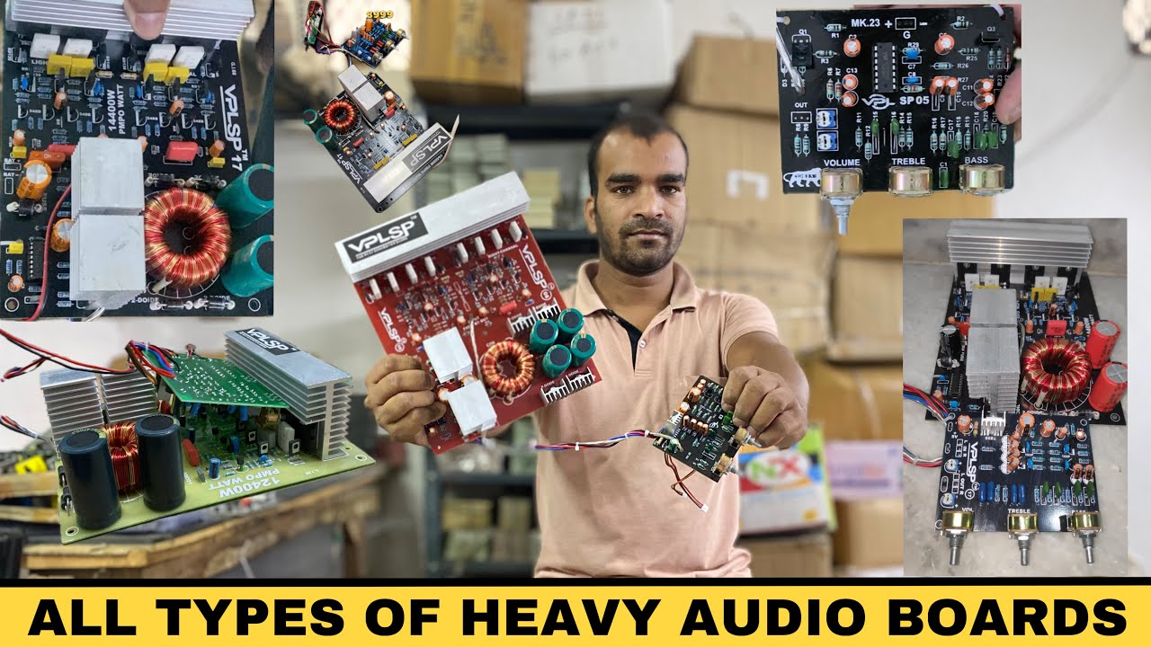 Cheapest🤑amplifier heavy audio board & panel | class d | Vpl audio| old lajpat rai electronic market