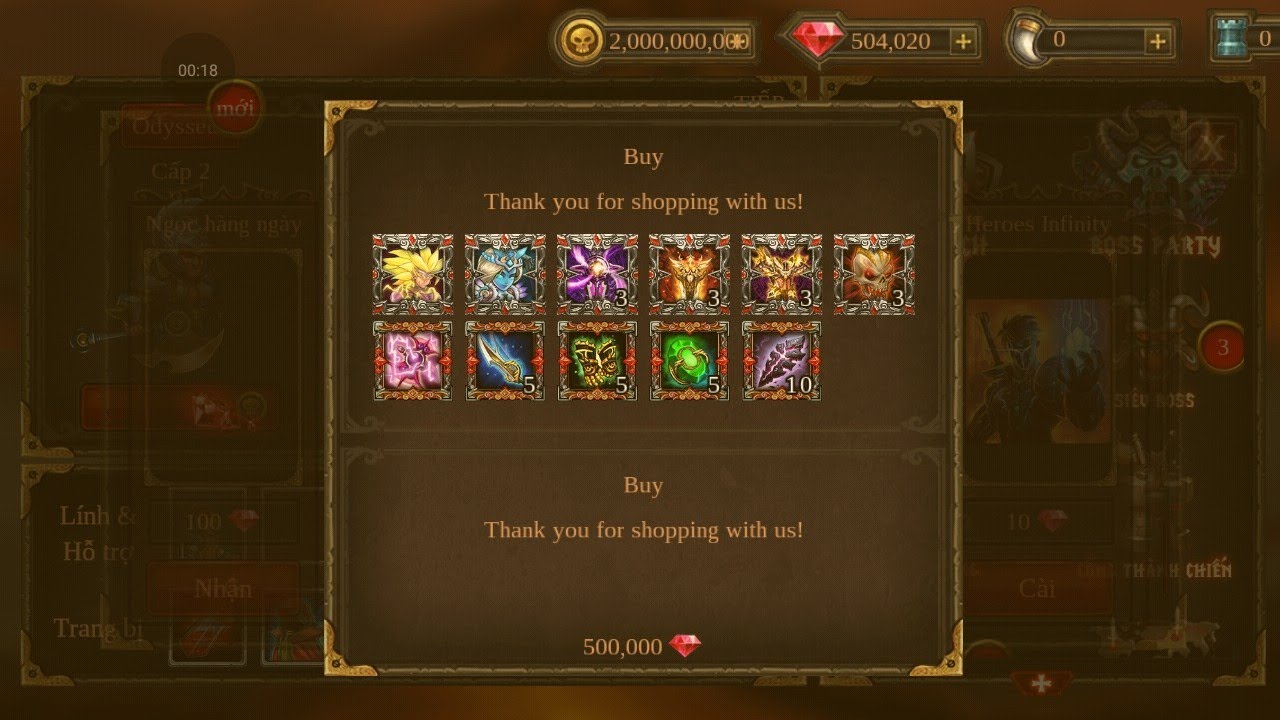 [ Epic Heroes War ] New account, gift from divmob 