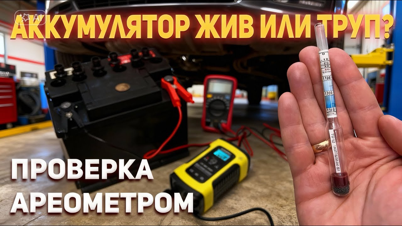 Ареометр для аккумулятора — как пользоваться и что показывает на самом деле