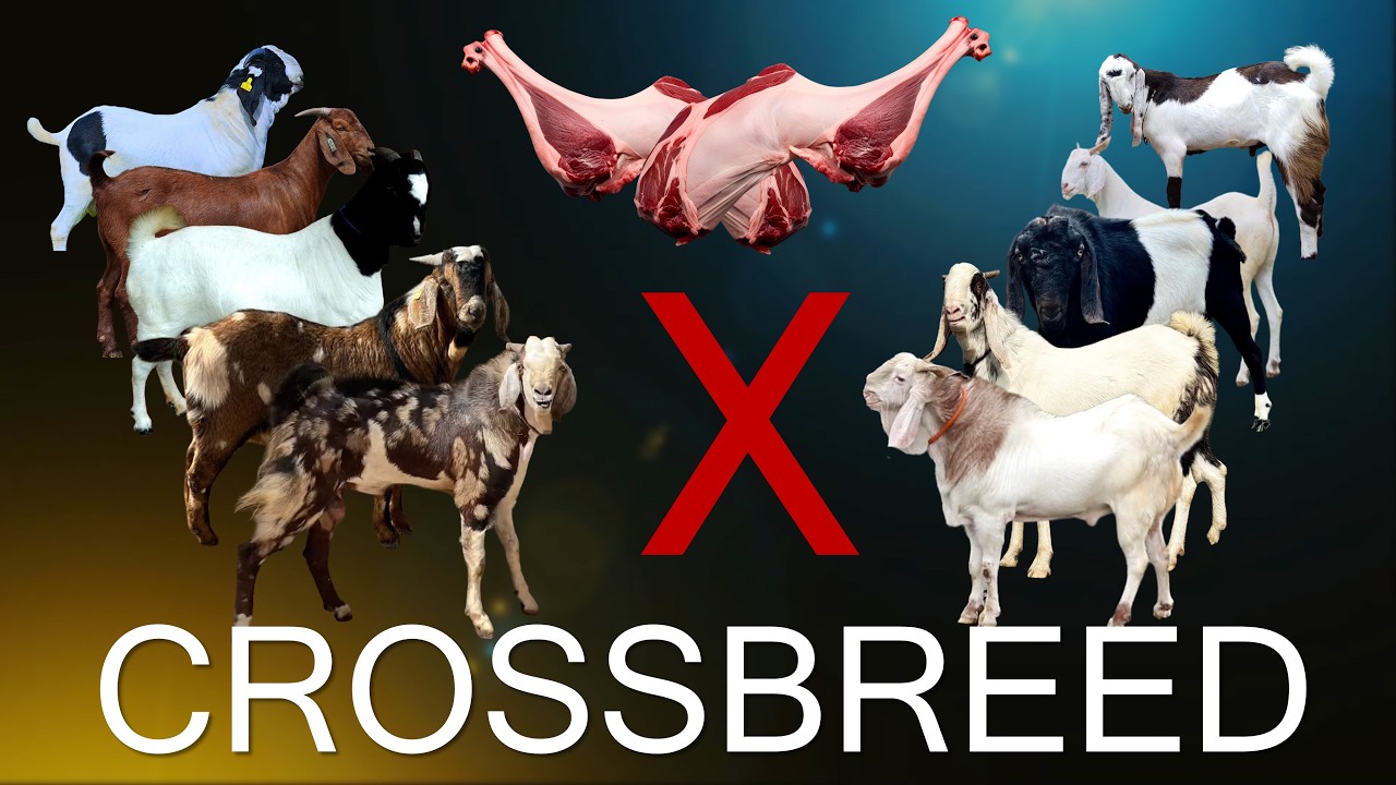 Top 10 Largest Crossbreed Goats for Meat | Crossbreeding Results