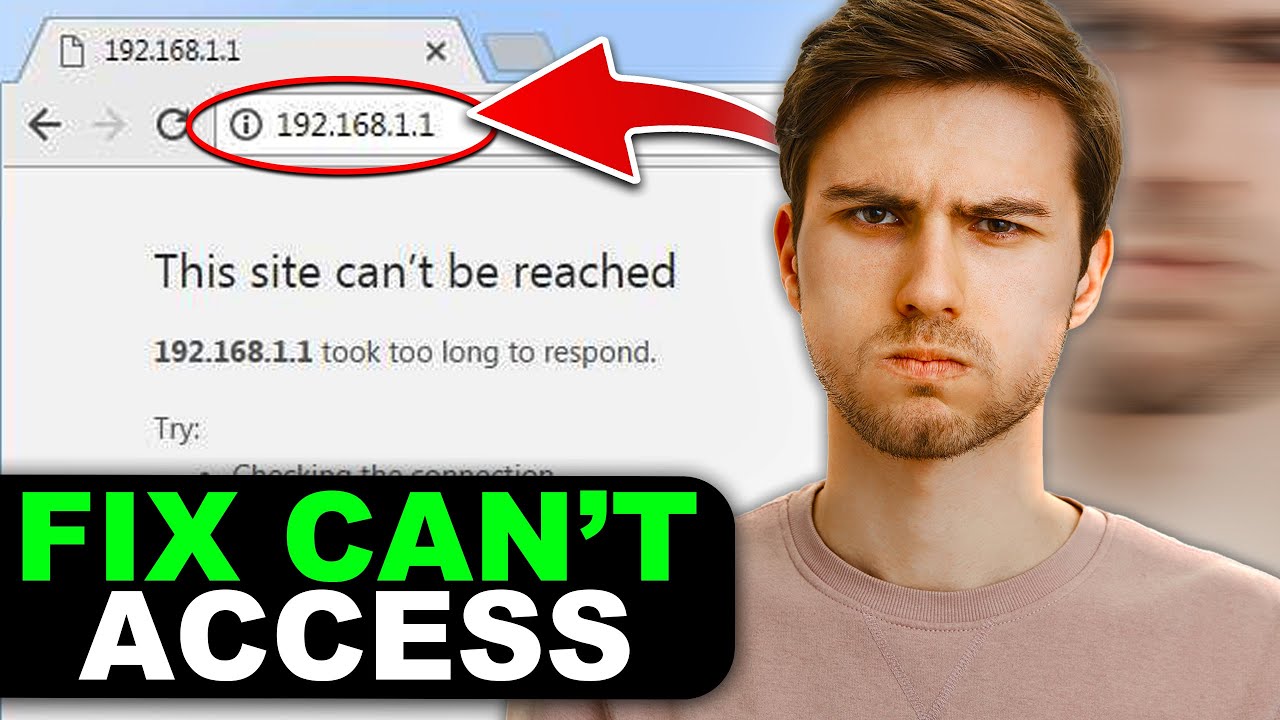 Fix Can&rsquo;t Access 192.168.1.1 | Router Login Page Not Working