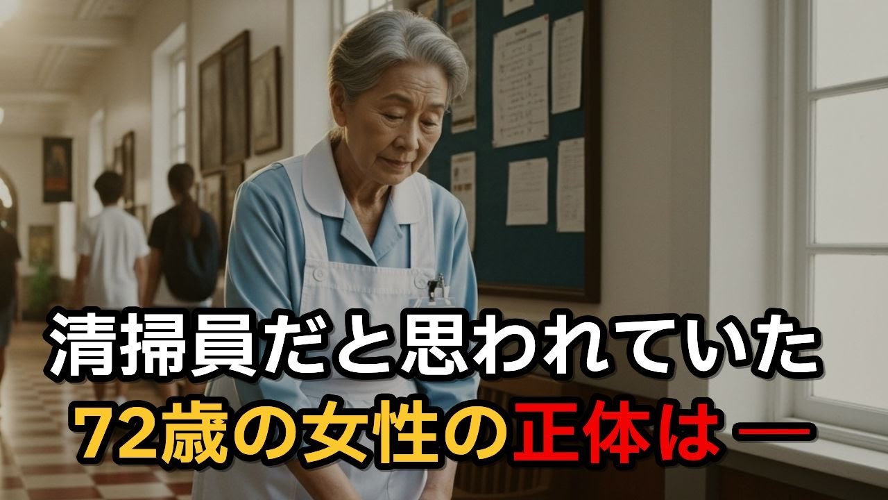 ハーバードで清掃員として働く70歳の日本人女性誰も知らなかった “本当の正体” とは