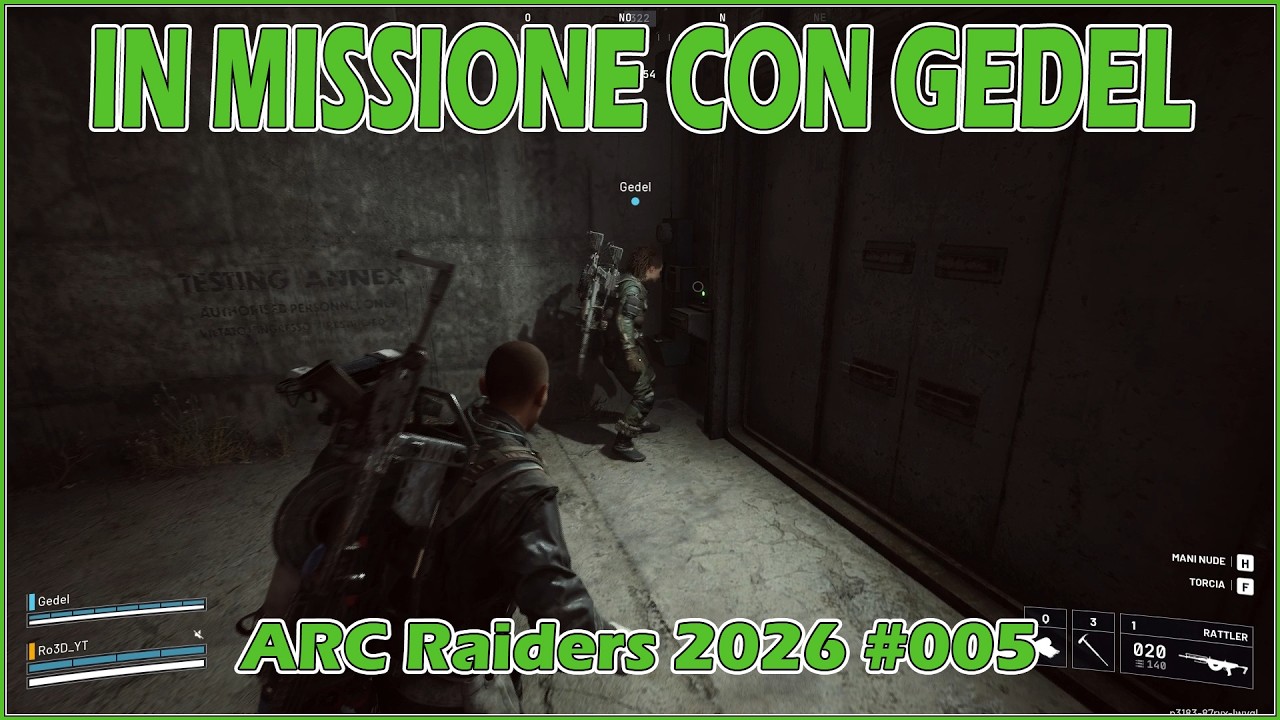 Raid in compagnia di Gedel - Arc Raiders 2026 #005