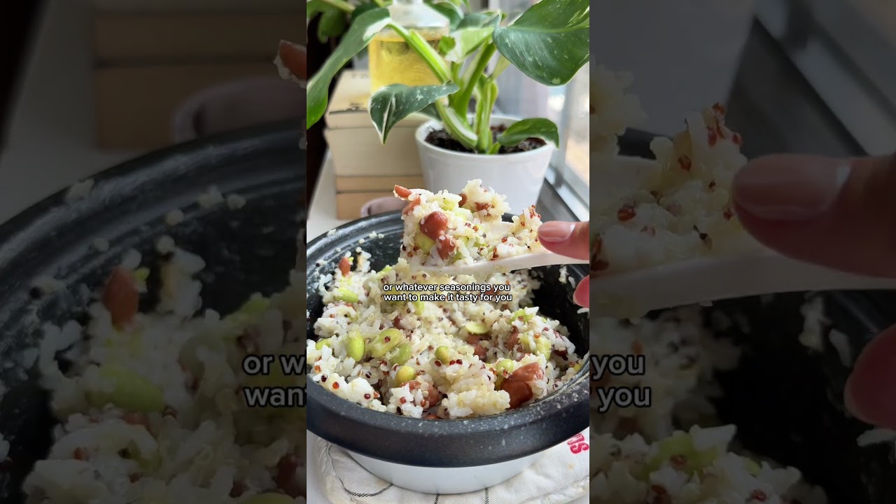 How I make white rice with 3x the fiber and protein
