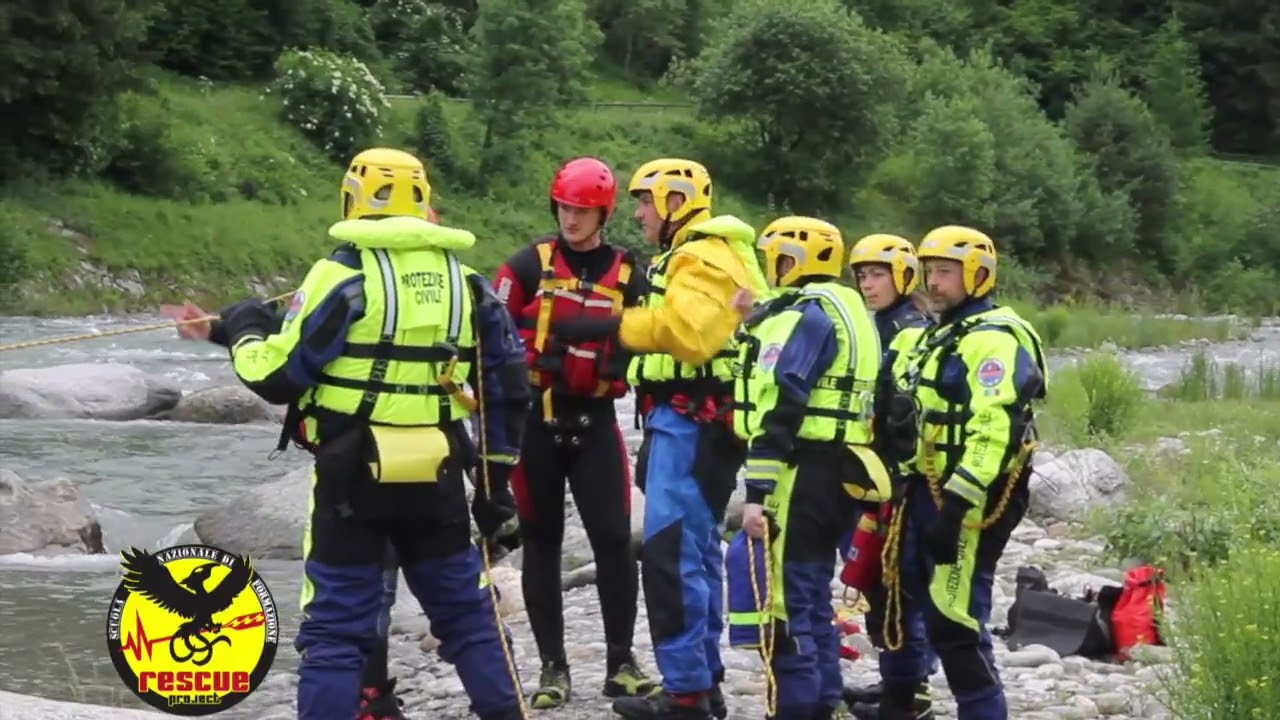 Corso soccorso fluviale per protezione civile
