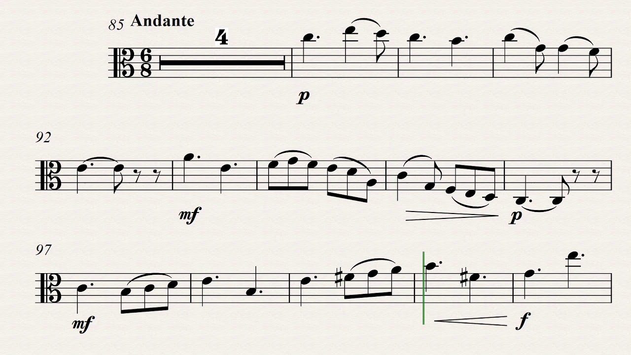 Rieding, Oskar: Concerto for Viola op.35 in E minor (piano accompaniment)