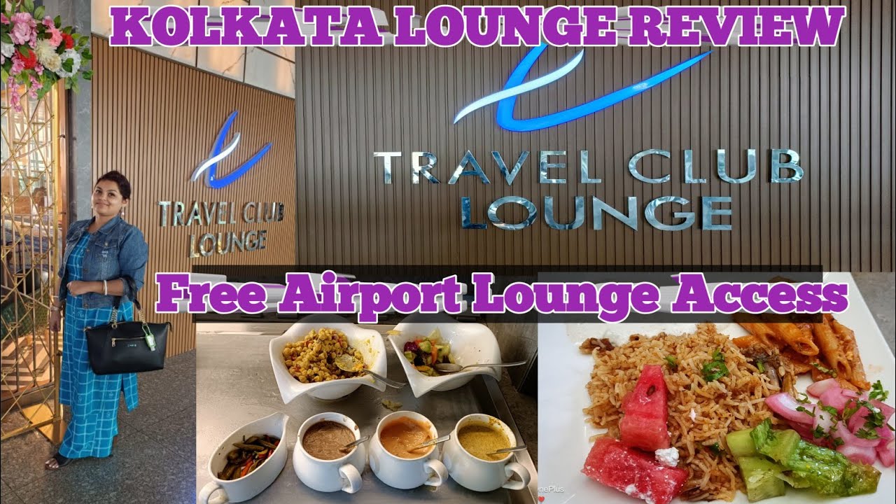 Free Airport Lounge Access |KOLKATA Airport Lounge Review | Food & Menu Full Details | Vlog