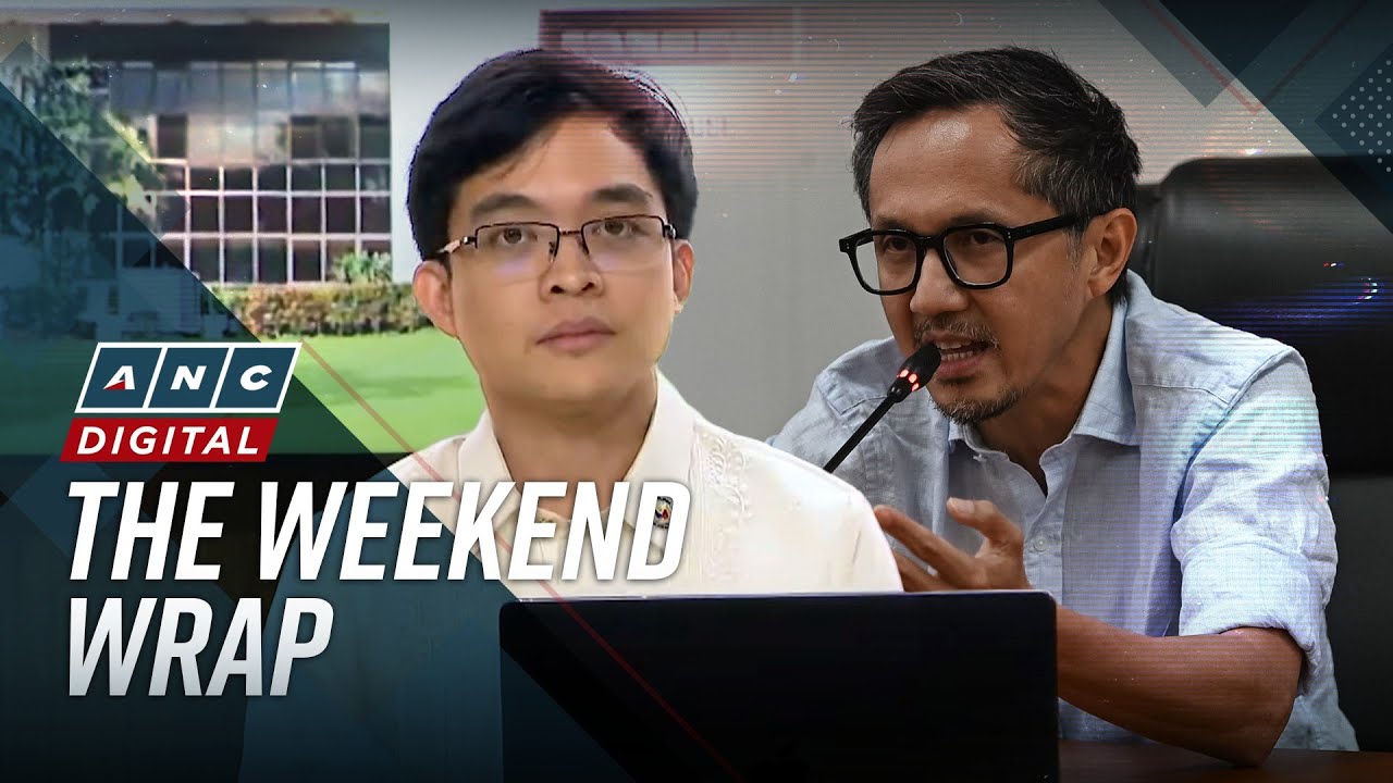 ANC&rsquo;s The Weekend Wrap: Leviste alleges DPWH Chief Dizon&rsquo;s team linked to contractors | ANC