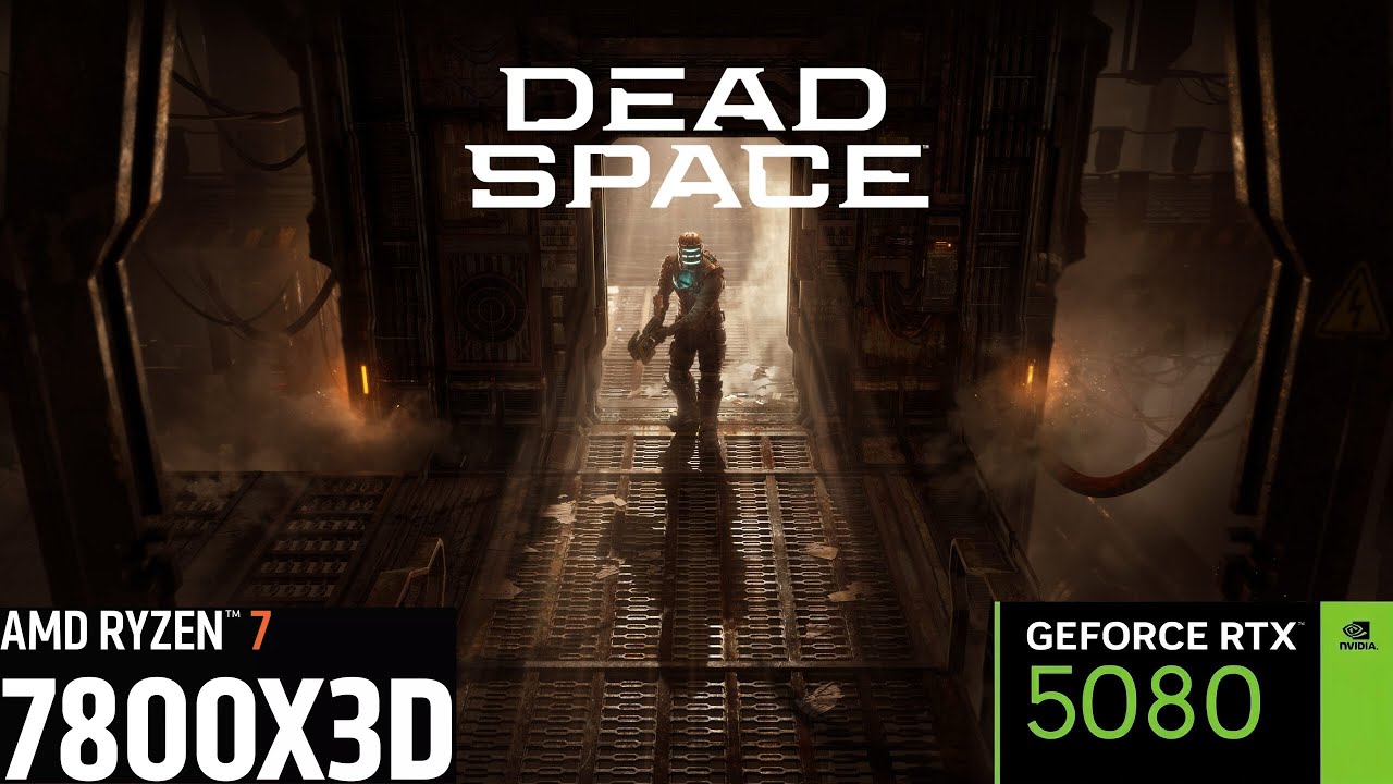 Dead Space 2023 | 2К - 1440p | RTX 5080 | AMD Ryzen 7 7800X3D | 32GB