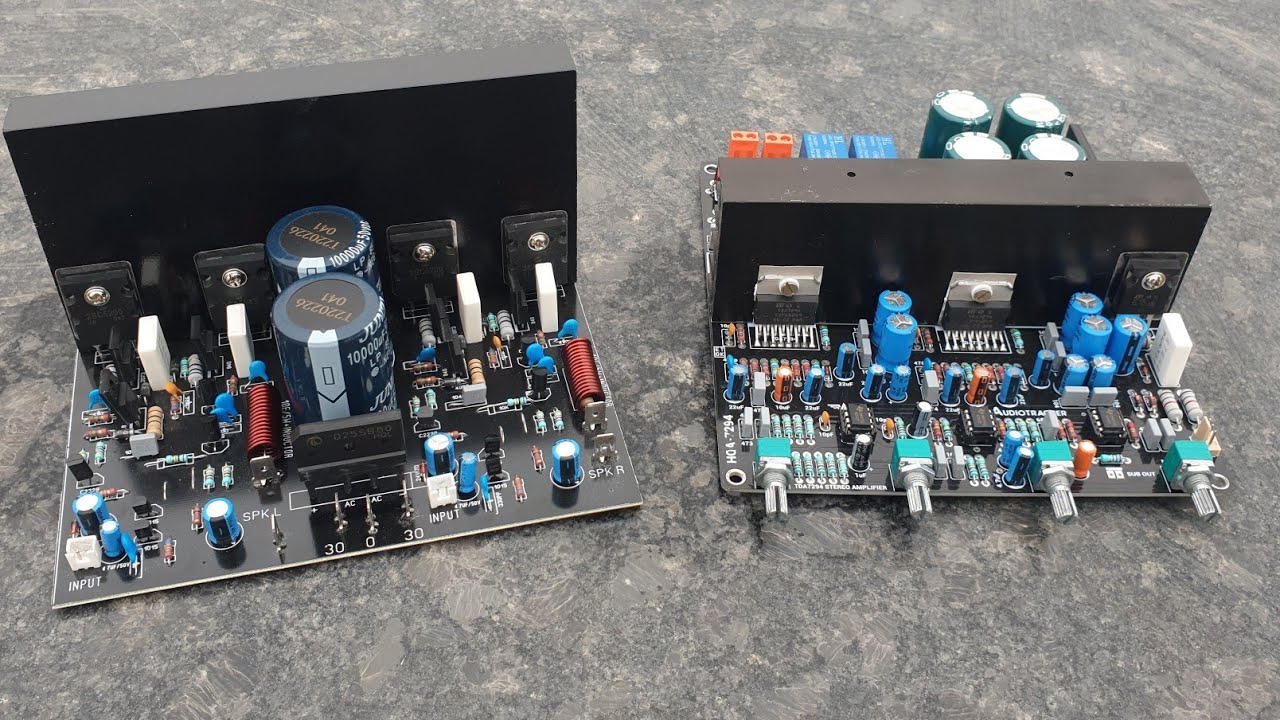 TDA7294 Vs 2sc5200 √ बाप कौन ? which is better Amplifier TDA7294 or 2sc5200