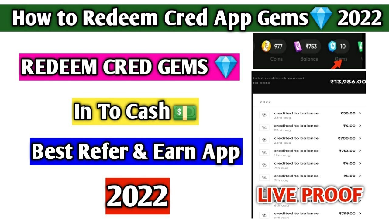 how to redeem cred gems | cred app gems use | Telugu earning tips