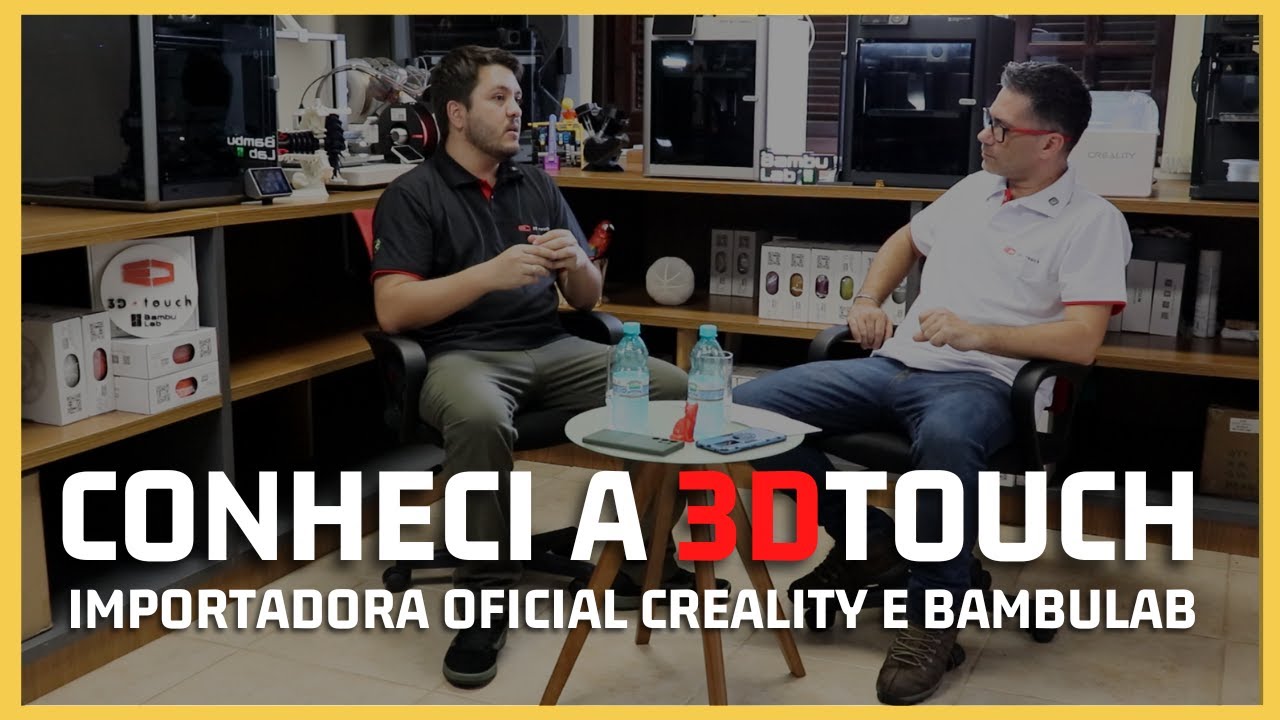 Conheci a IMPORTADORA OFICIAL da Creality e Bambu Lab aqui no Brasil - 3DTouch