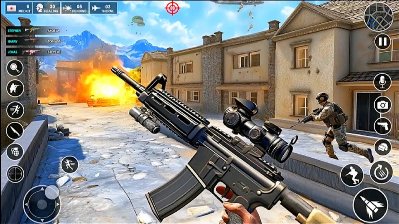 Ultimate FPS Commando Anti Terrorist Shooting Game 2025 - Android Gameplay