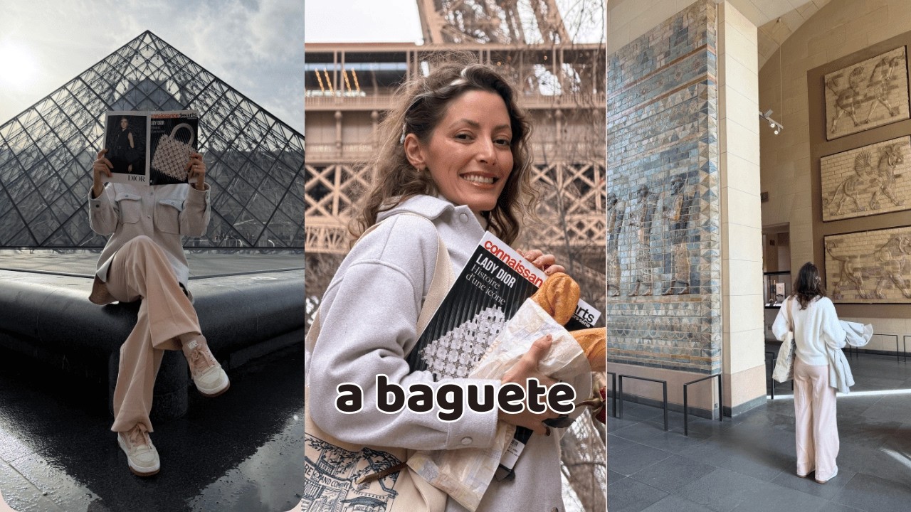 Muitas fotos em Paris!