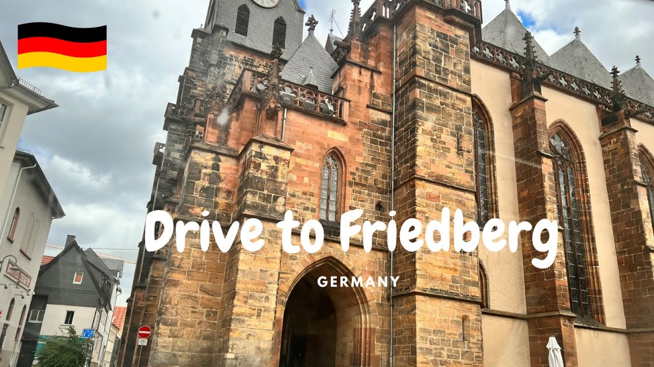 Drive to Friedberg 🇩🇪 | Beautiful city in Germany