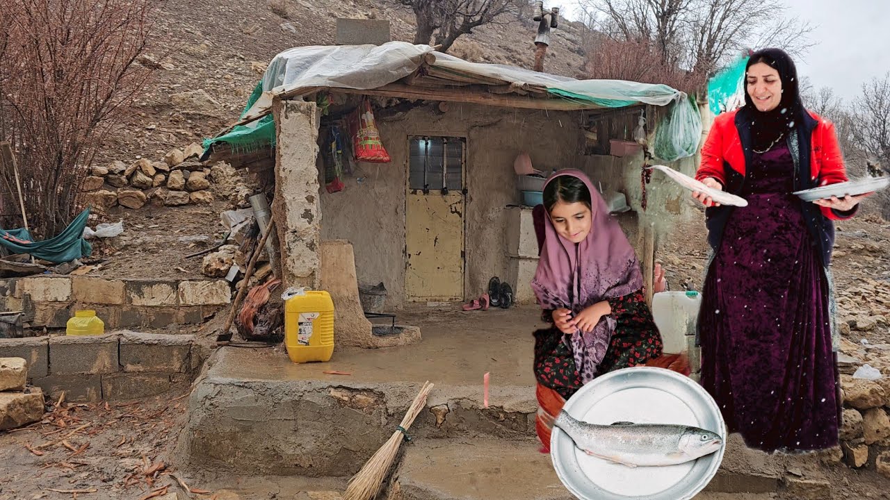 Life under war conditions in the Iranian mountains