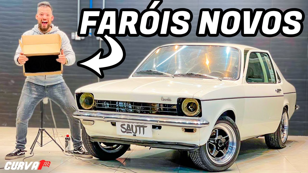 FICOU INSANO!! NOVOS FARÓIS PARA O CHEVETTE TURBO FORJADO!!