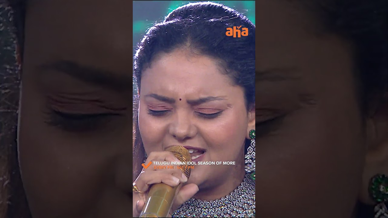 Brinda's Amazing Performance | Telugu Indian Idol S4 | Shruti Haasan | Thaman | Geetha Madhuri