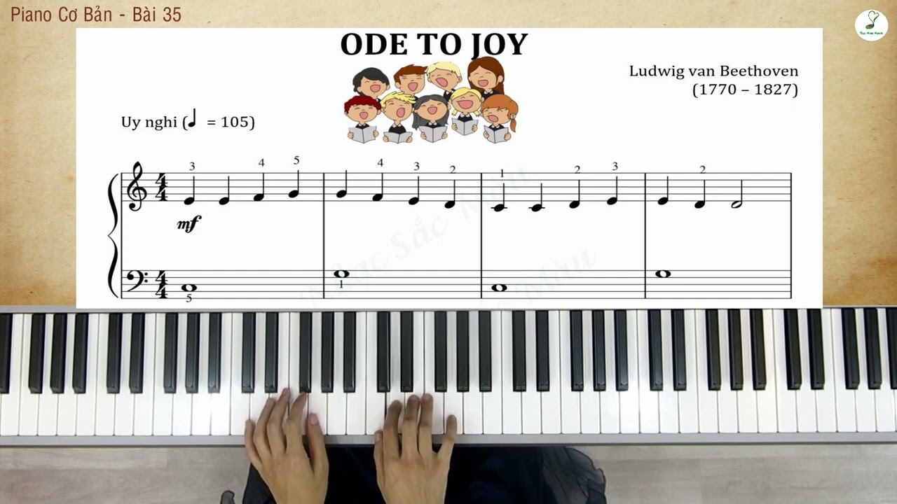 Hướng dẫn PIANO CƠ BẢN #35 - ODE TO JOY | Linh Nhi | Piano4beginner