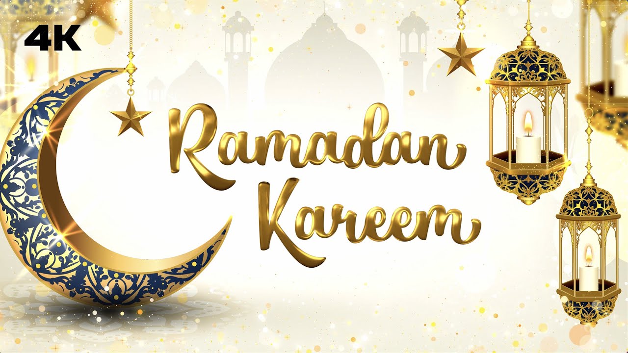 1 Hour Ramadan Kareem 4K Screensaver  | Beautiful Islam