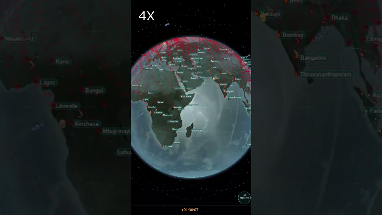 Launching  8500+ megatons of nukes ICBM Game