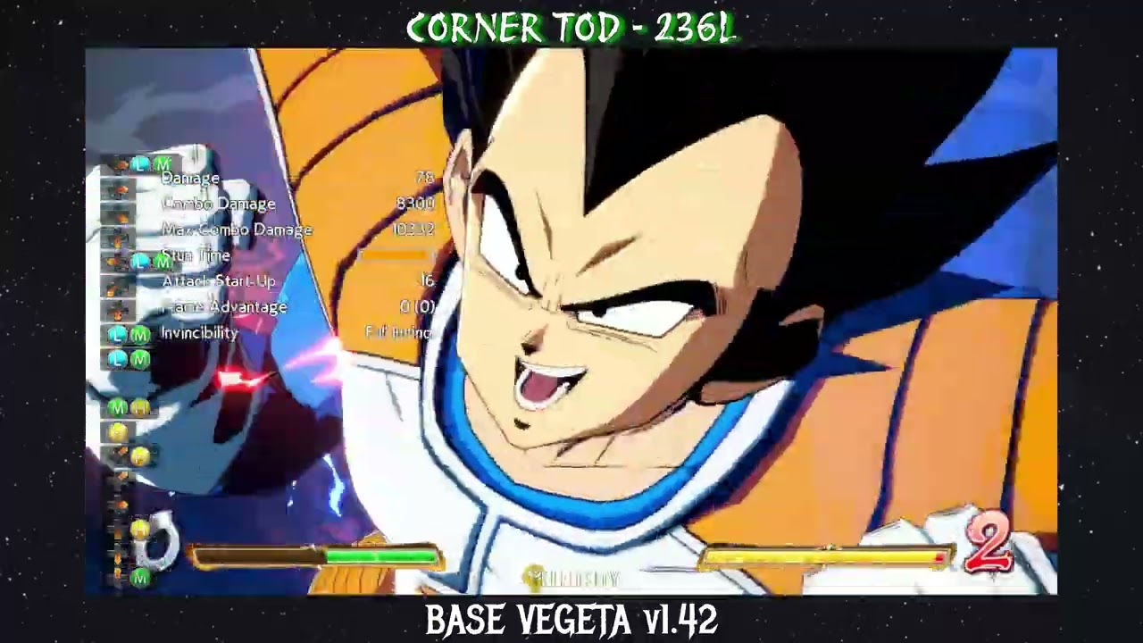 DBFZ 1.42 | NEW Base Vegeta SOLO FULL SCREEN TODs | #ikuriosity #dbfz