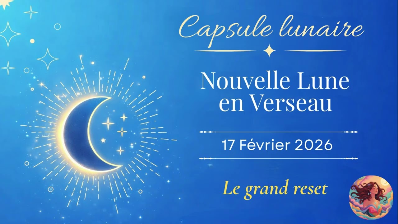 Nouvelle Lune en Verseau 17/02/2026 🌑| Eclipse lunaire et Saturne en Bélier – Le grand reset