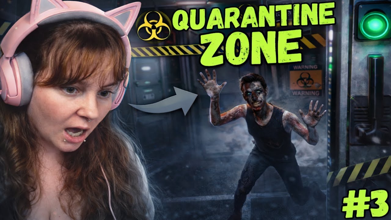 ZOMBIES IN MY CHECKPOINT??!│Quarantine Zone - Part 3