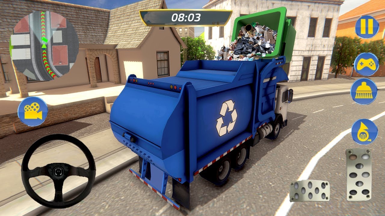 Urban City Junk Truck Simulator (by MobilMinds Apps) Android Gameplay [HD]
