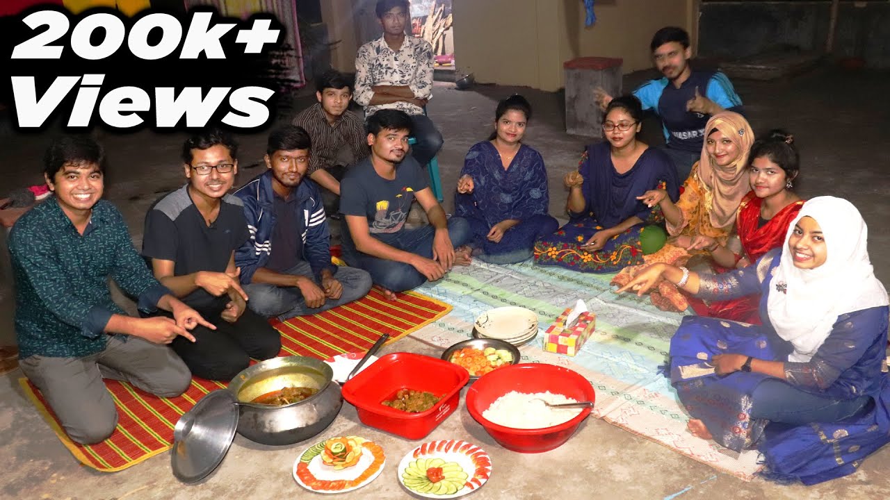 ব্যাচেলরদের বাজার সদাই ও খানাপিনা || হাঁসের মাংস ভুনা ও পোলাও || Deshi Foodies