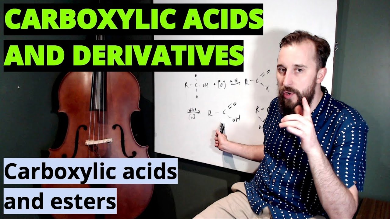 Carboxylic acids and esters (Carboxylic Acids and Derivatives #1)