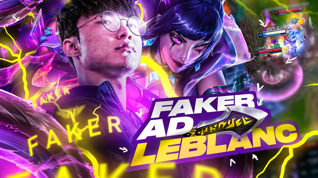 FAKER IS SPAMMING AD LEBLANC... *SEASON 14*
