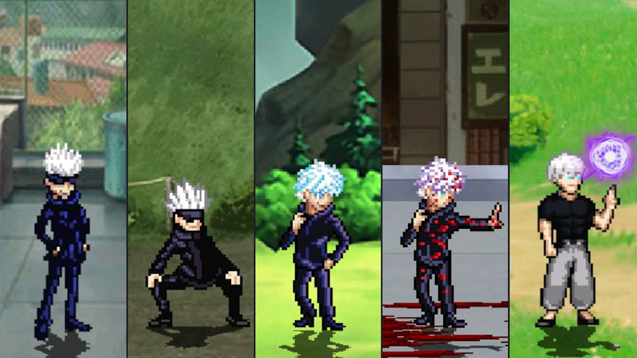 SEMUA TRANSFORMASI GOJO SATORU DARI 1% SAMPAI 100% POWER!