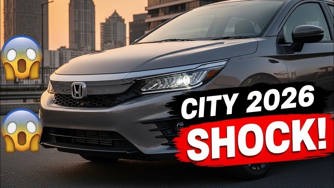 Honda City 2026 Just Shocked Everyone! 😳