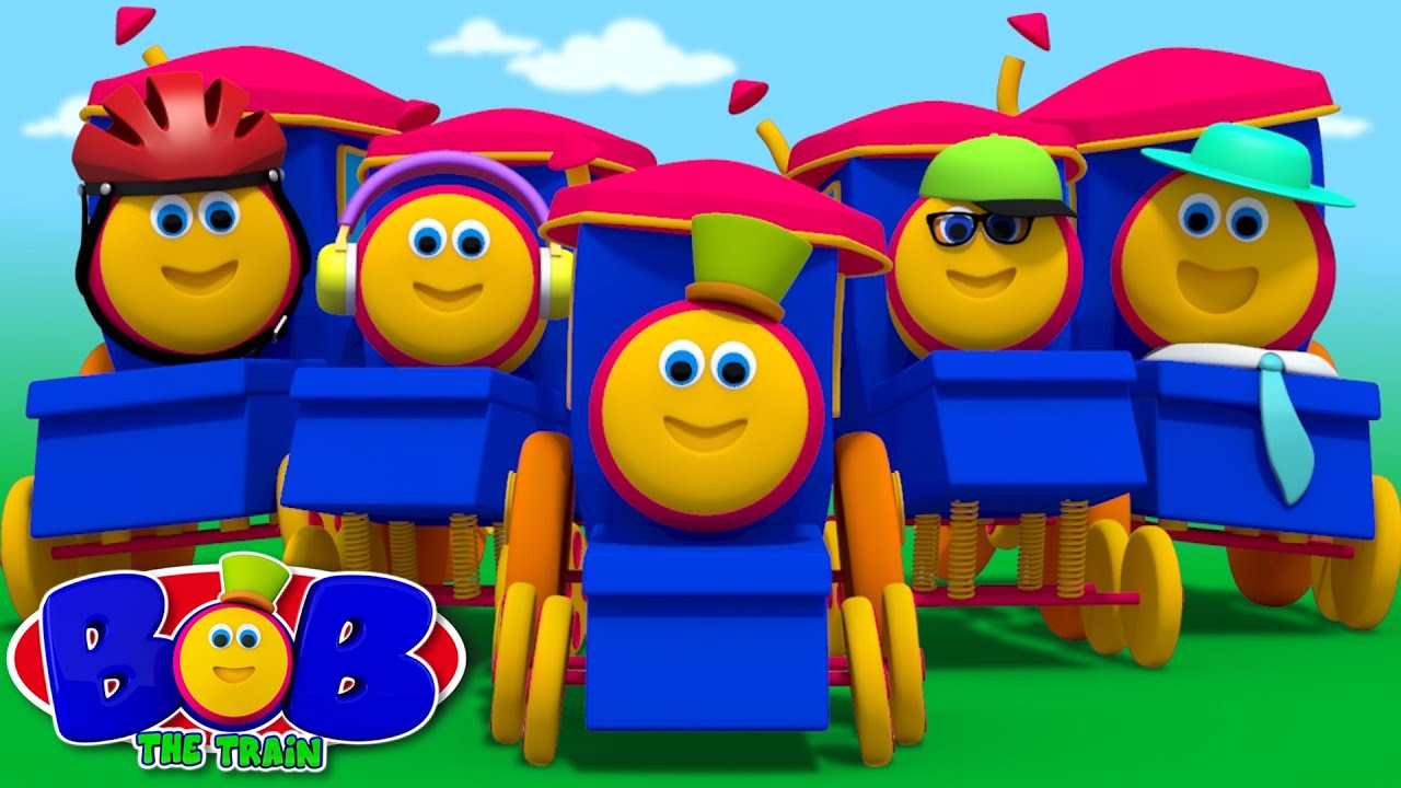 five little babies | kindergarten songs | kids cartoons | songs for children by Bob The Train